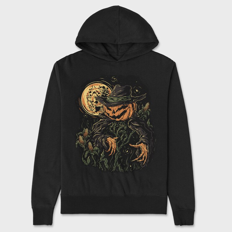 Scarecrow Pumpikin, Unisex Men's Hoodie