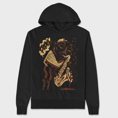 Musicians 3, Unisex Men's Hoodie