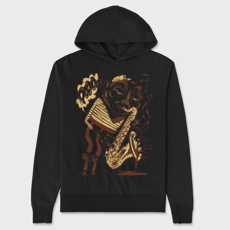 Musicians 3, Unisex Men's Hoodie