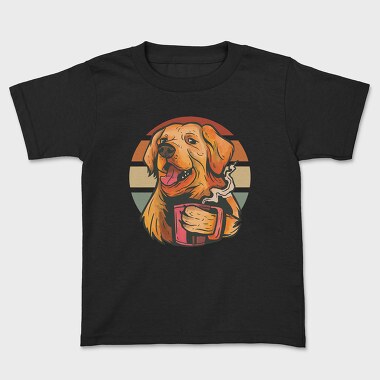 Golden Retriever, Kids' T-Shirt