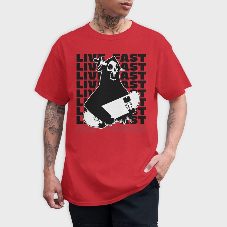 Real Graandpas Ride Motorcycles, Детска Тениска