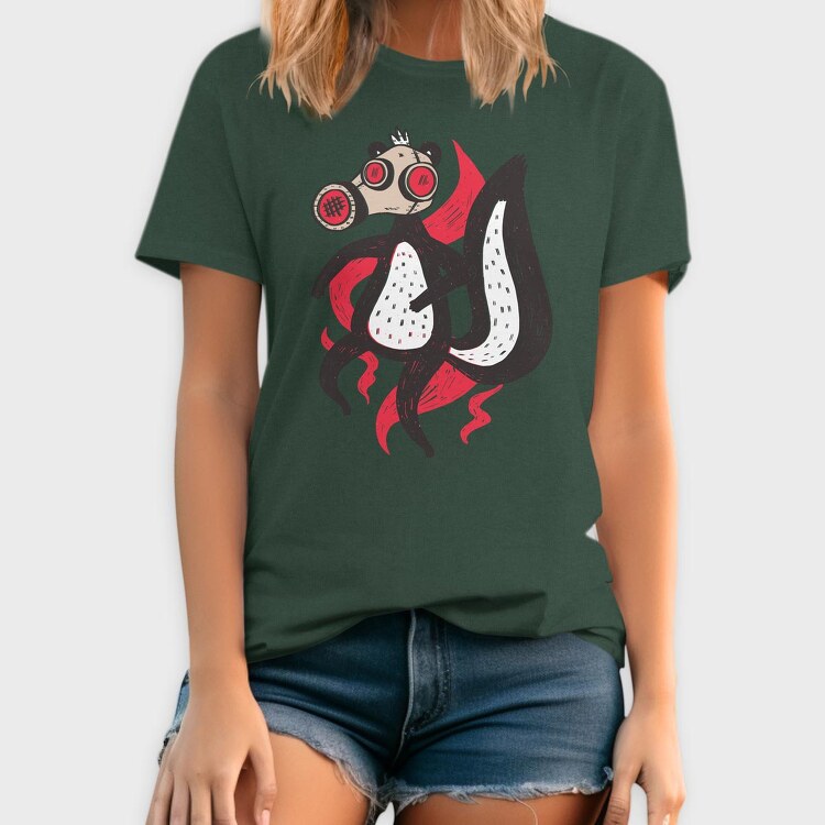 Demon Girl Face, Women's T-Shirt