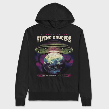 Planet Eater, Unisex Men's Hoodie