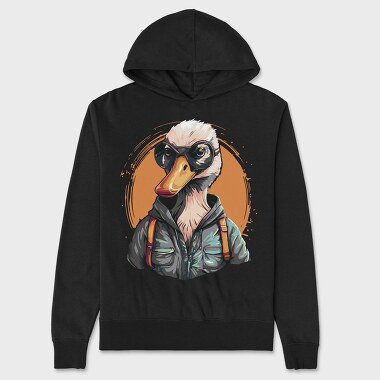 Realistic Goose, Unisex Men's Hoodie