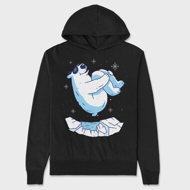 Polar Bear Bomb, Unisex Men's Hoodie