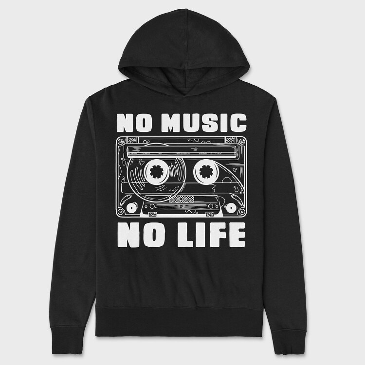 No Music No Life, Унисекс Мъжко Суичър