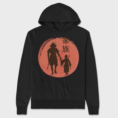 Samurai Father and Son, Unisex Men's Hoodie