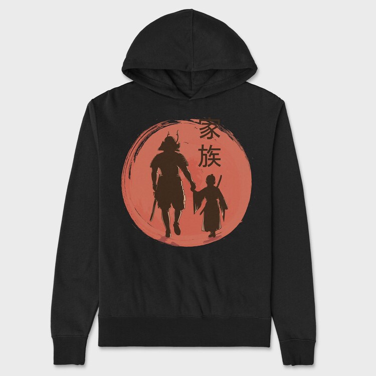 Samurai Father and Son, Унисекс Мъжко Суичър