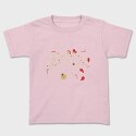 Red Cat Poppies, Unisex Men's T-Shirt