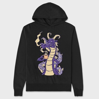 Dragon Coffe, Unisex Men's Hoodie