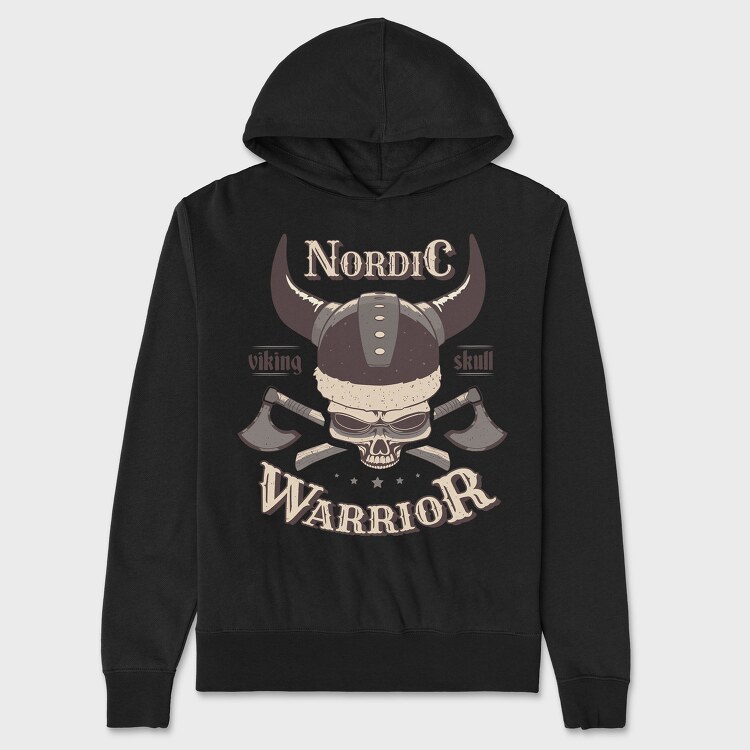 Nordic Warrior, Unisex Men's Hoodie