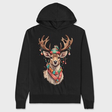 Reindeer Ornaments, Unisex Men's Hoodie