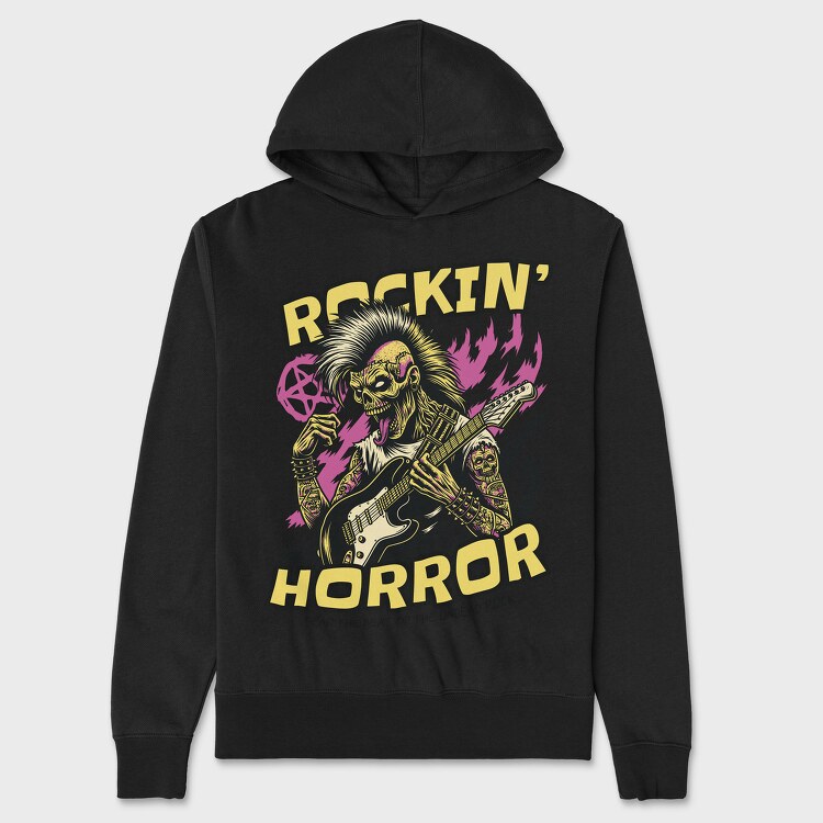 Rockin Horror, Unisex Men's Hoodie