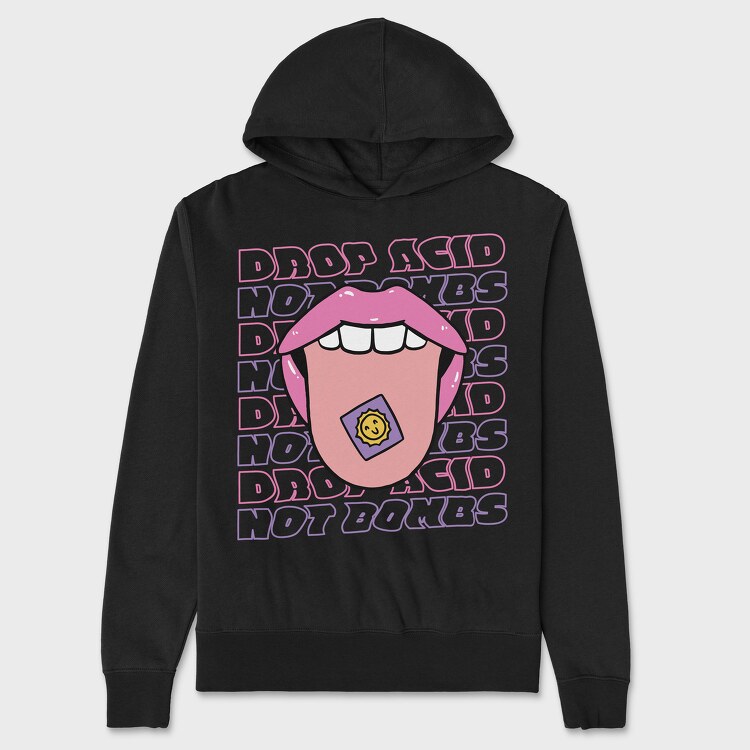 Not Bombs, Unisex Men's Hoodie