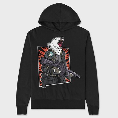 Tactic Bear, Unisex Men's Hoodie