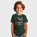 Retro Black Cat, Unisex Men's T-Shirt