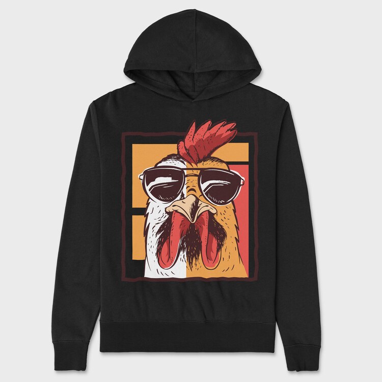 Chicken Glasses, Унисекс Мъжко Суичър