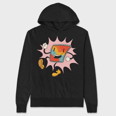 Retro Cartoon, Unisex Men's Hoodie