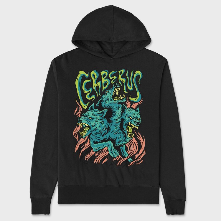Mythology Cerberus, Унисекс Мъжко Суичър