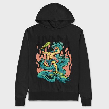 Mythology Hydra, Unisex Men's Hoodie