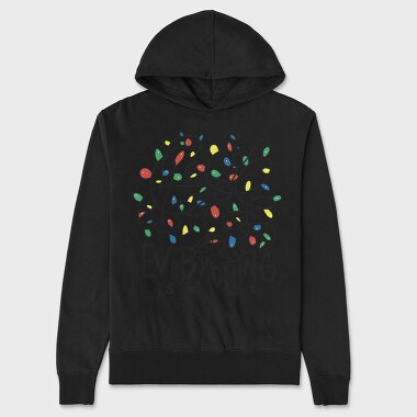 Everything Is Fine Christmas, Unisex Men's Hoodie