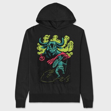 Mythology Minotauro, Unisex Men's Hoodie