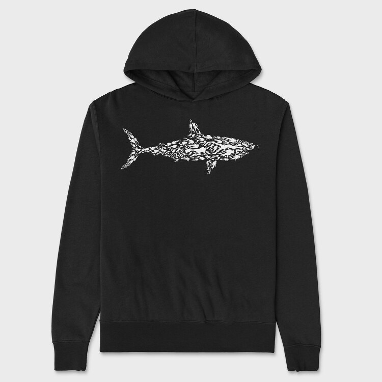 Shark Subadivers, Unisex Men's Hoodie