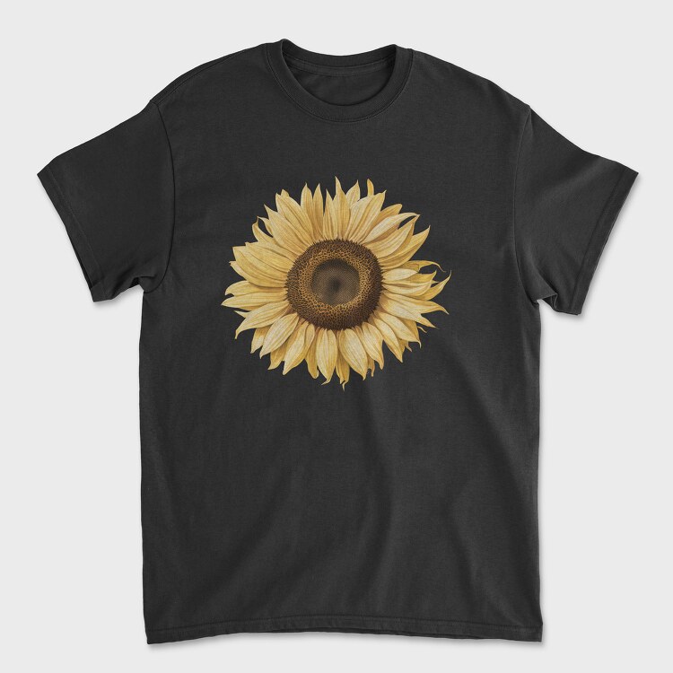 Sunflower Detailed, Унисекс Мъжка Тениска