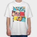 Panda Sakura Kawaii, Unisex Men's T-Shirt