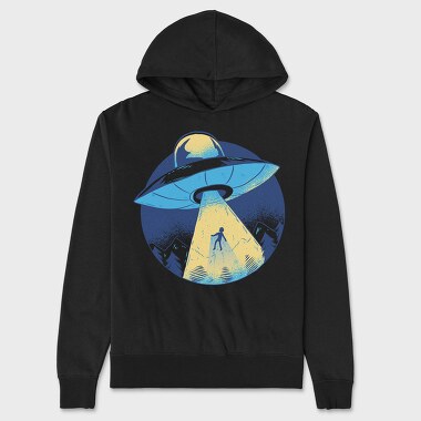 Abduction, Unisex Men's Hoodie
