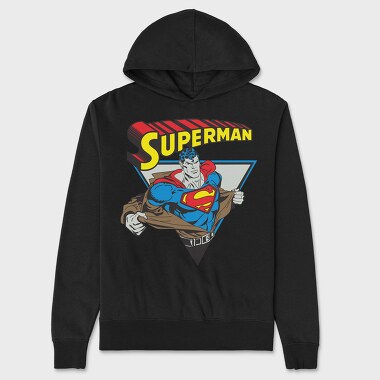 Superman 2, Unisex Men's Hoodie