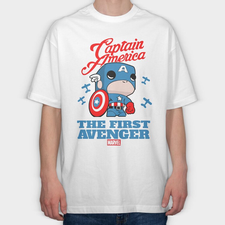 Retro Sunset Mountain, Унисекс Мъжка Тениска