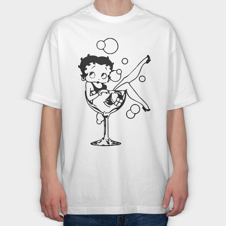 Purple Flowers Dark Moon, Unisex Men's T-Shirt