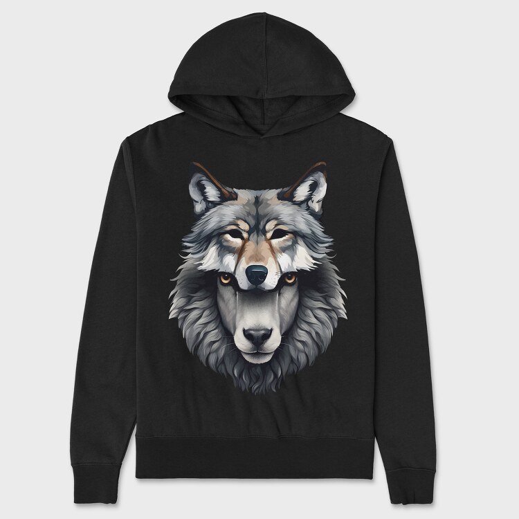 Sheep Wolf Cat, Unisex Men's Hoodie