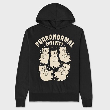 Purranormal Cativity, Unisex Men's Hoodie