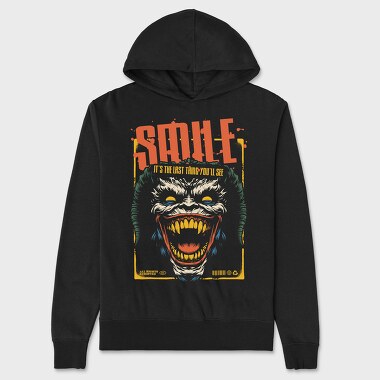 Trend Monster Face, Unisex Men's Hoodie
