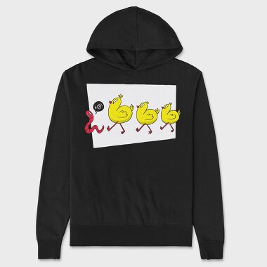 Worm Chicks, Unisex Men's Hoodie