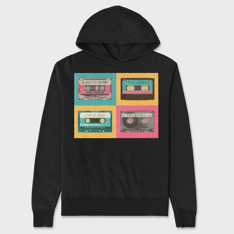 Pastel Cassettes, Унисекс Мъжко Суичър