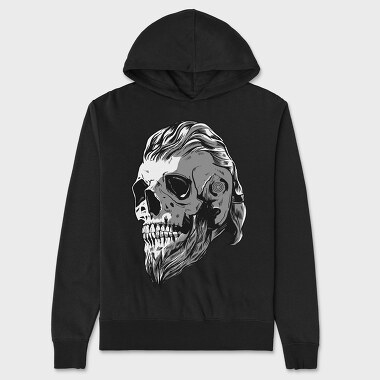 Vikingskull, Unisex Men's Hoodie