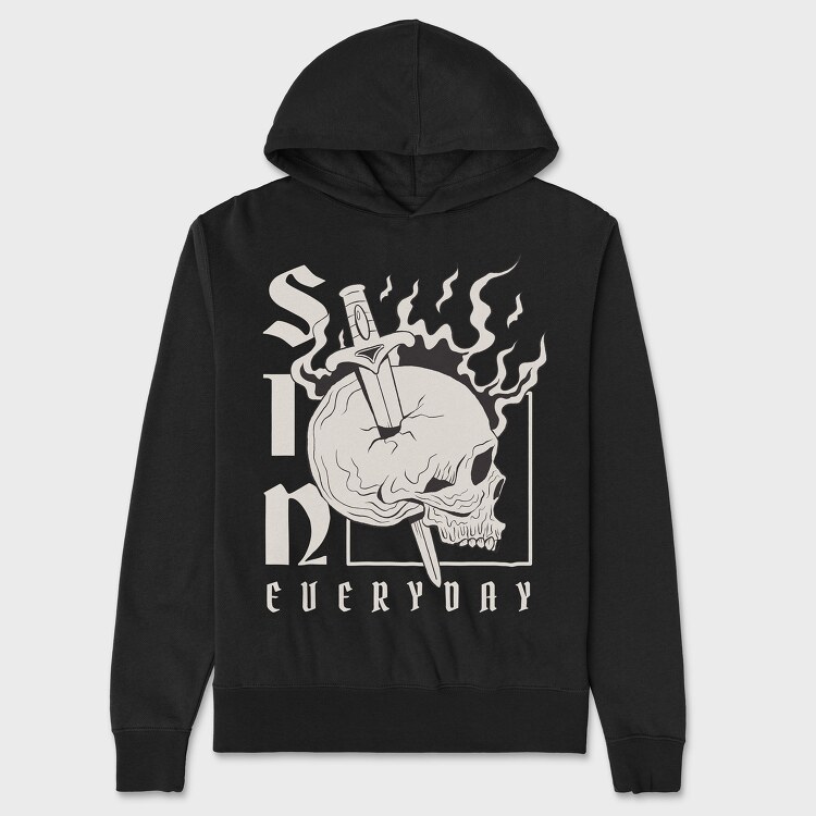 Sin Everyday, Unisex Men's Hoodie