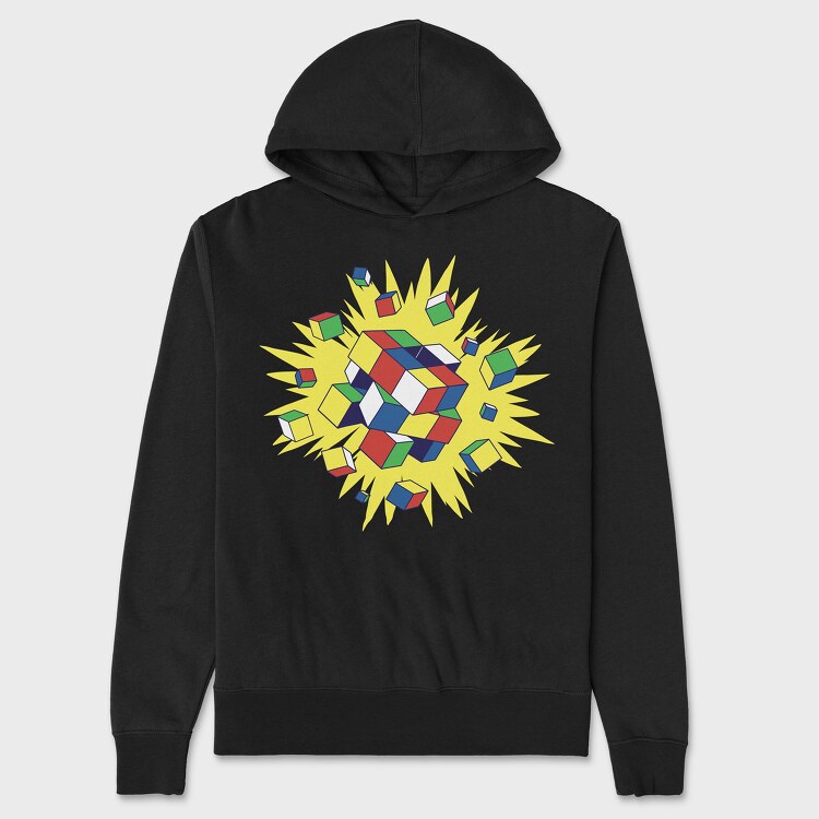 Rubik Explosion, Унисекс Мъжко Суичър