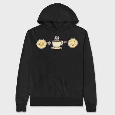 Coffee Emojis, Unisex Men's Hoodie