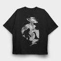 Mushroom Cat Hat, Kids' T-Shirt