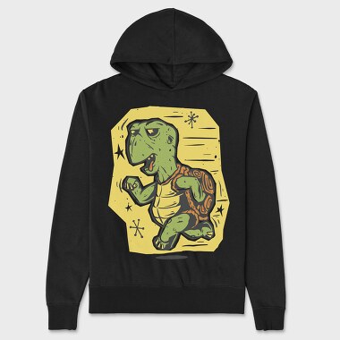 Running Turtle, Unisex Men's Hoodie