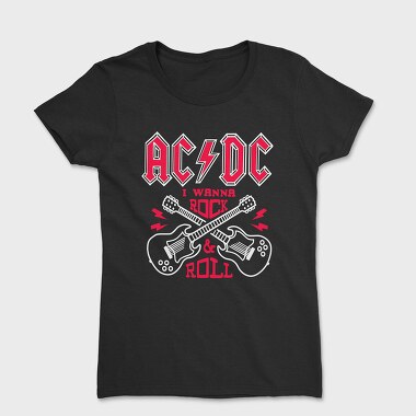 AC DC, Women's T-Shirt