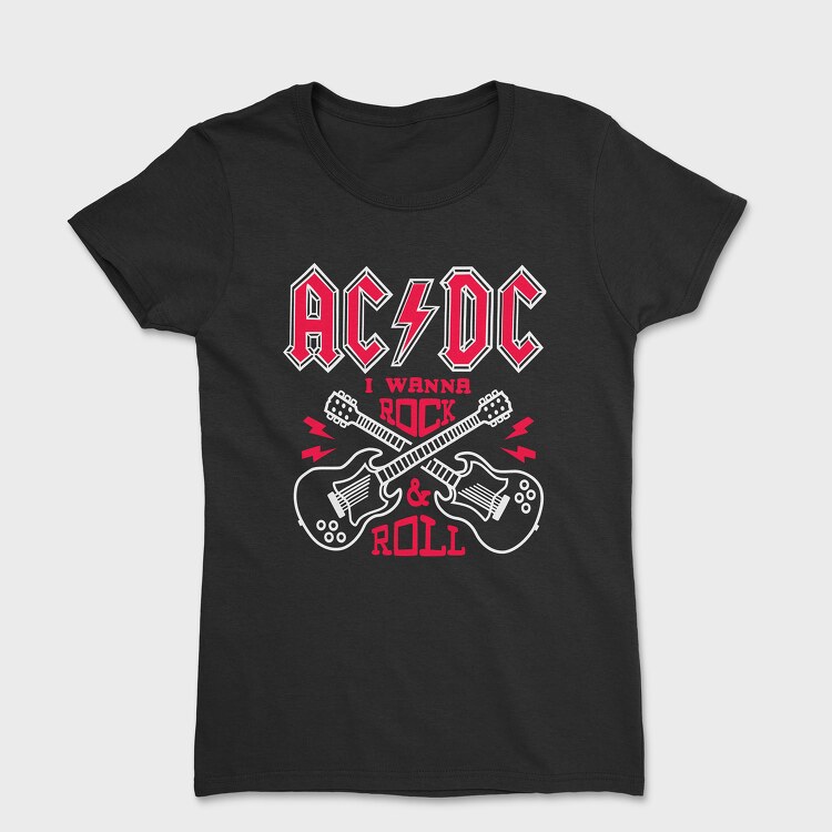 AC DC, Women's T-Shirt