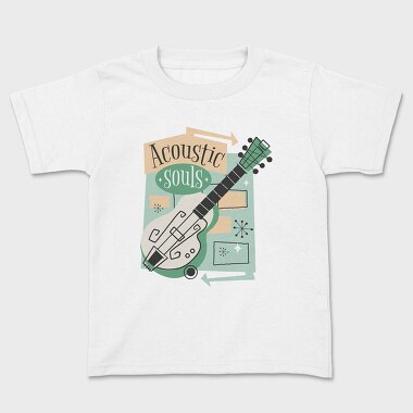Acoustic Souls, Kids' T-Shirt