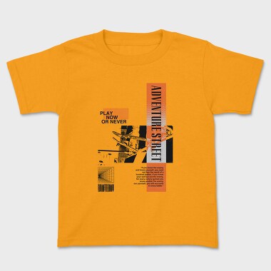 Adventure Street 1, Kids' T-Shirt