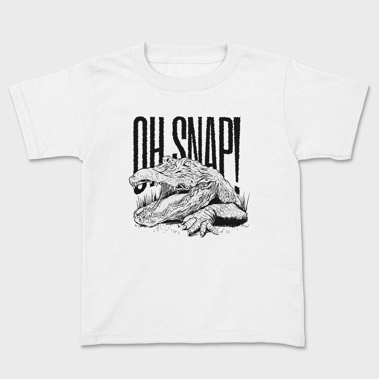 Aligator Oh Snap, Kids' T-Shirt