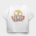 Aloha Summer Skeleton, Women's T-Shirt